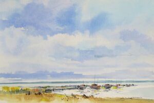 Alex Suprowich - Summer at Hecla landscape painting