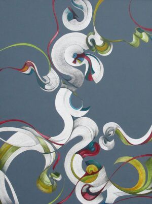Monique Fillion - Balanced abstract painting
