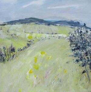 Hugh Rice - Travel Light landscape abstract painting