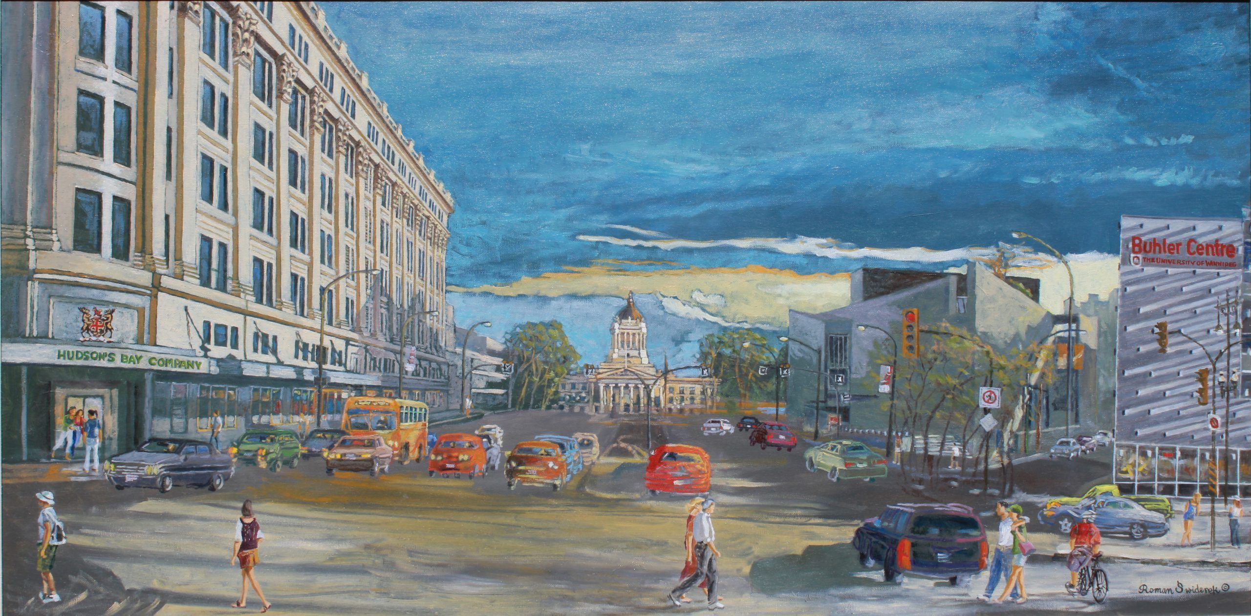 Colony & Portage Avenue Sunset Woodlands Gallery