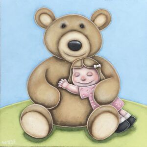 Peter Wyse - My Bear painting