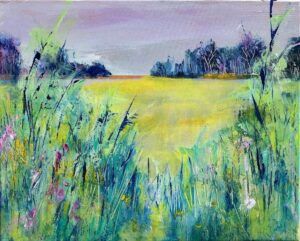 walking your way hugh rice painting abstract landscape painting