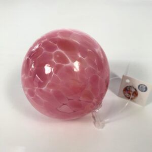 Soft Pink Friendship Ball by Berting Glass