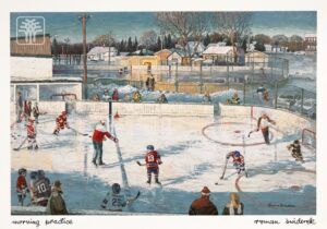 Roman Swiderek, Morning Practice Art Card