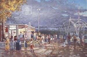 Hot Summer Evening BDI open edition print by Roman Swiderek