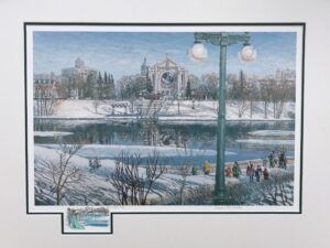 Spring Break-Up with Remarque (St. Boniface Cathedral)