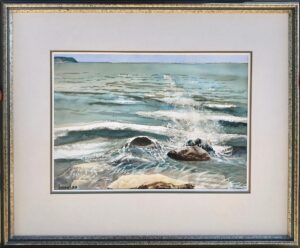 Disappearance (Hecla Island, Sunset Beach Shore) by Roman Swiderek