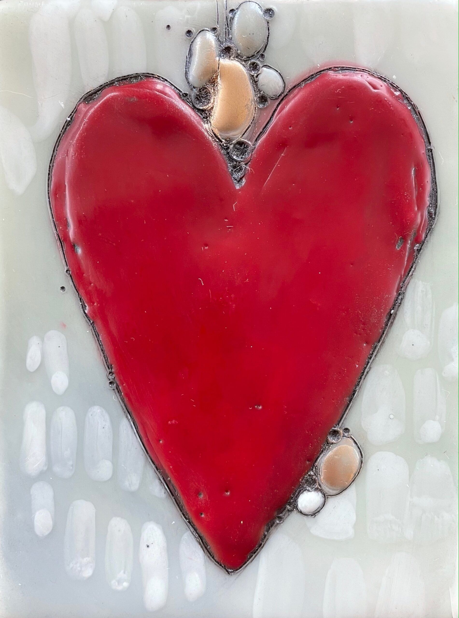 Bejewelled Red Heart