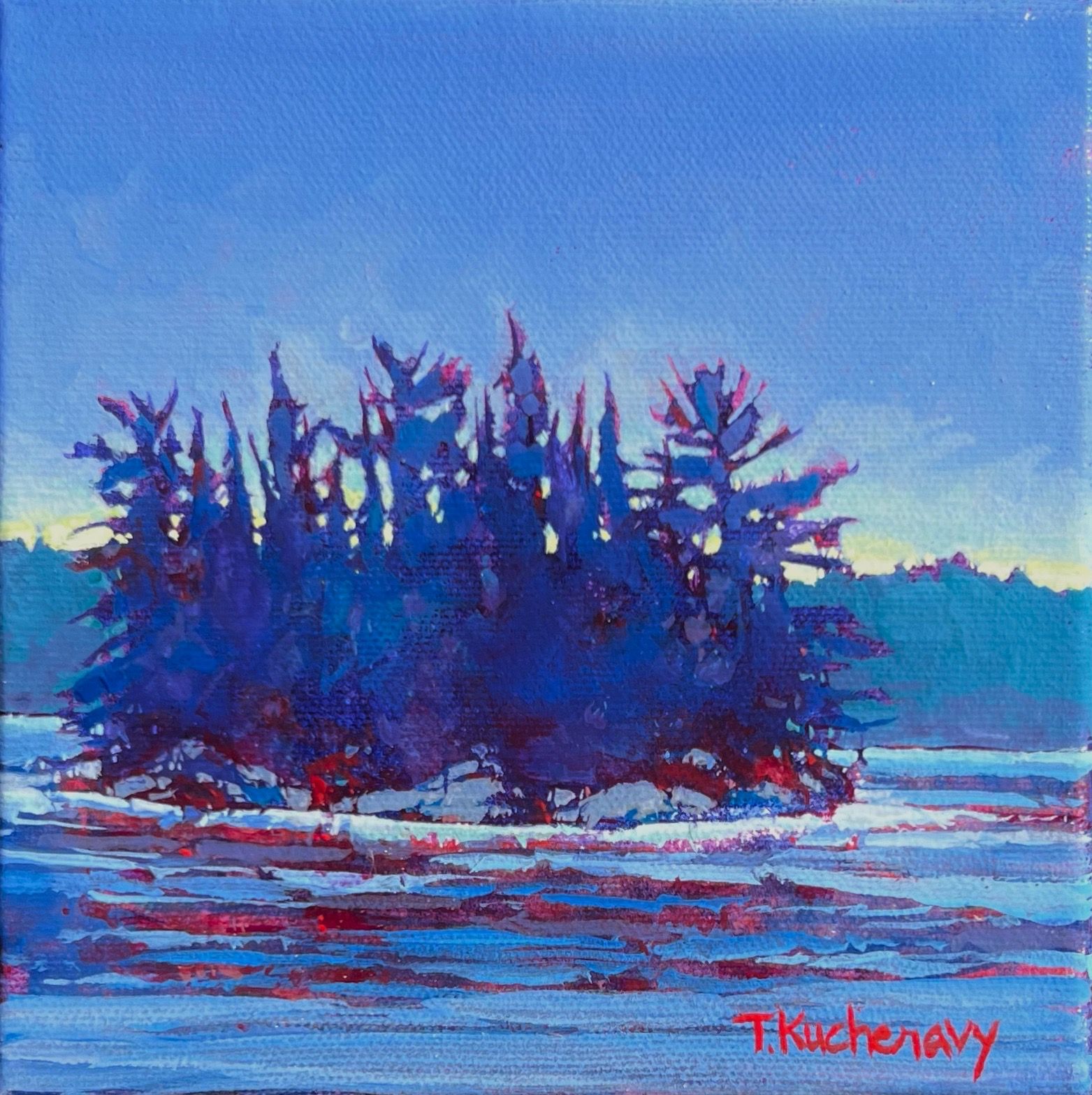 Painting the View, Lake of the Woods, Study
