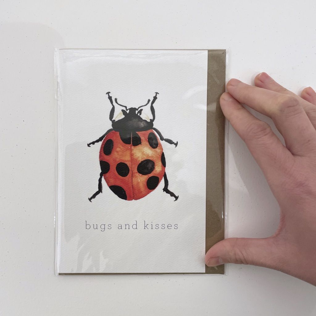 Ladybug Love & Friendship Card