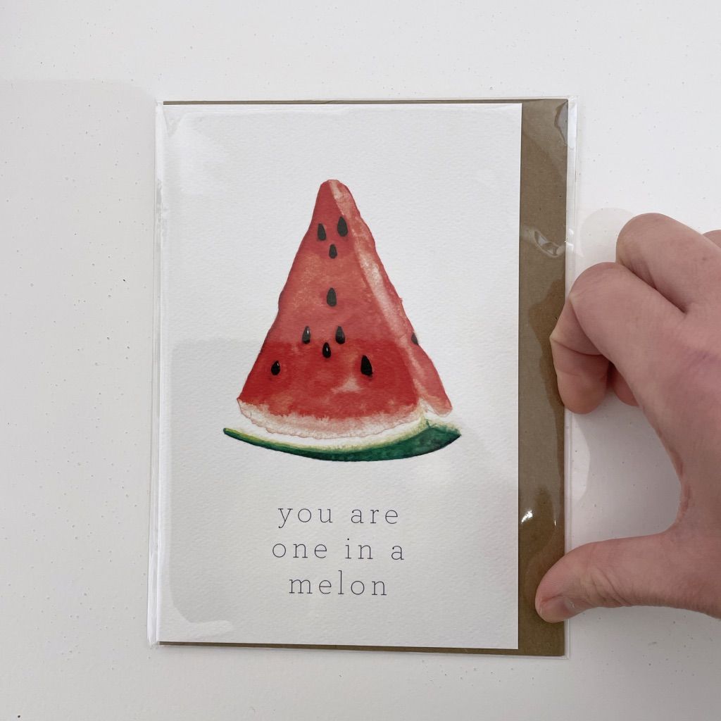 Melon Love & Friendship Card