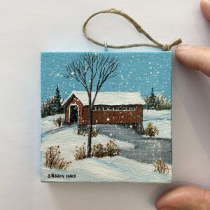 Covered Bridge Ornament