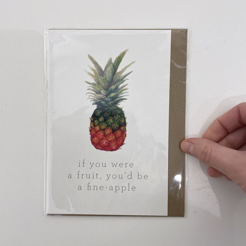 Pineapple Love & Friendship Card