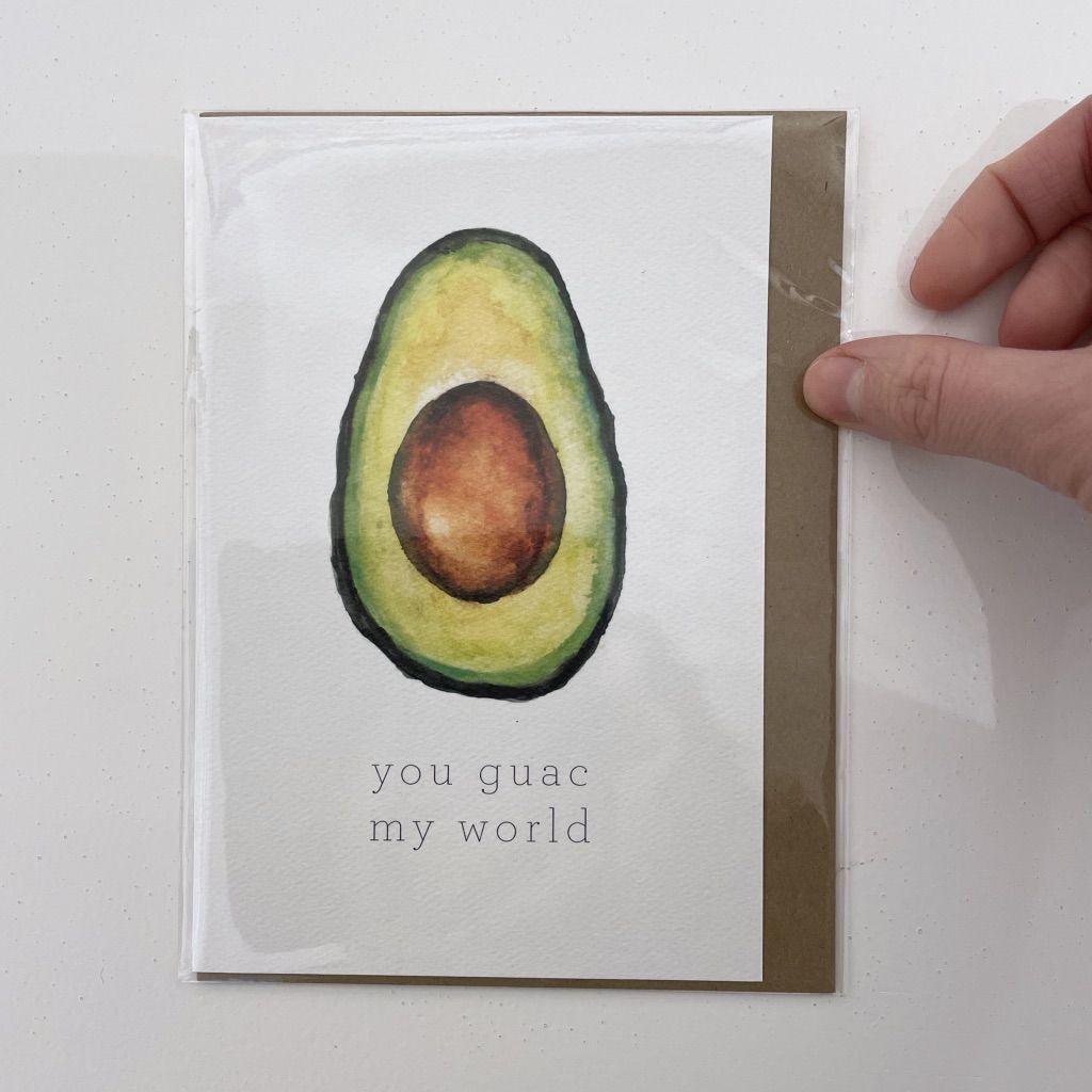 Avocado Love & Friendship Card