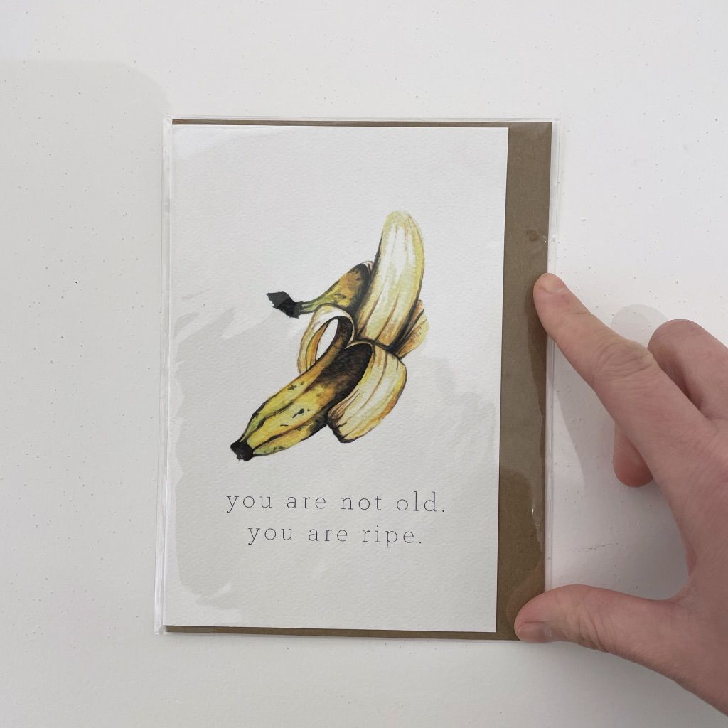 Banana Birthday Card