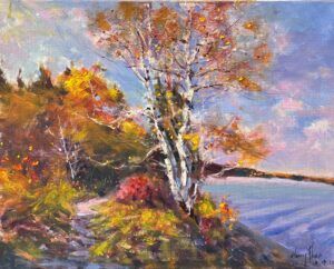 Clear Lake South Shore Trail in the Fall 2