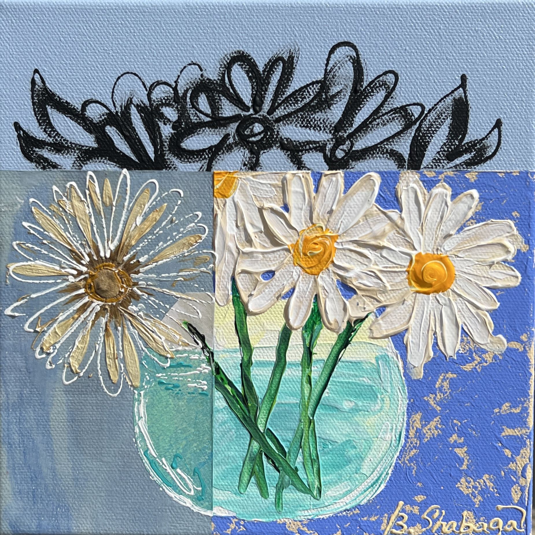 Floral Study 2 - Daisies