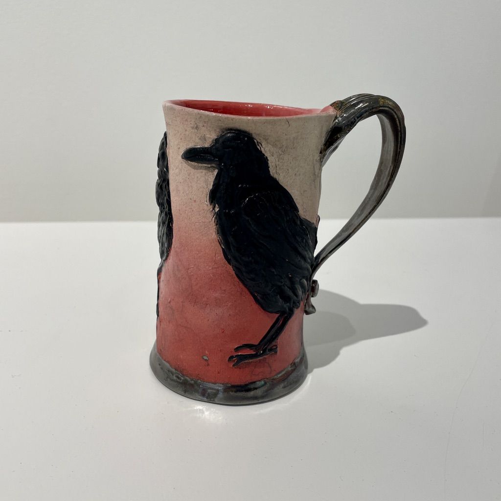 Red Raven Mug