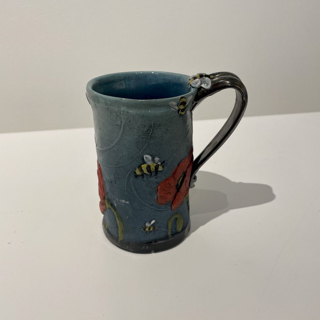 Blue Poppy Mug