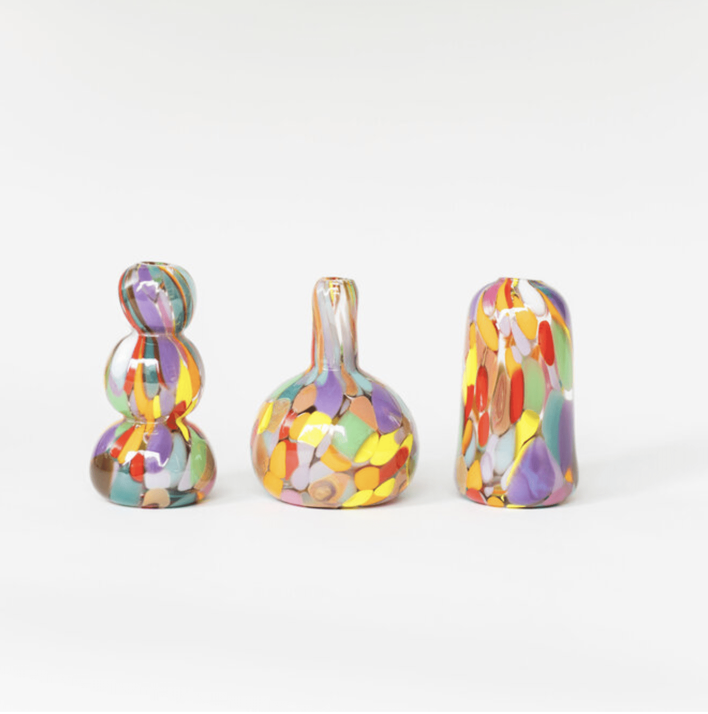 Assorted Rainbow Mini Vases