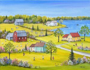 A Pleasant Day By the Lake