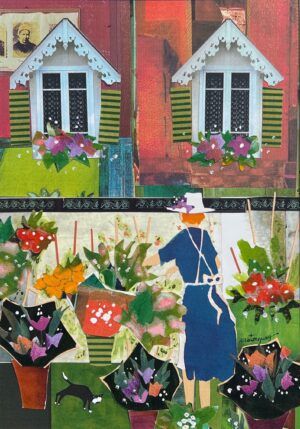 L'heure du jardin by Claudette Castonguay