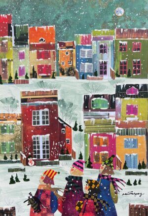 Sur notre chemin by Claudette Castonguay