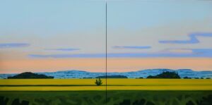 Evening Drive (diptych)