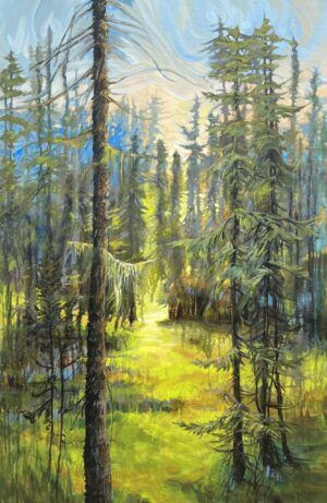 Bearded With Moss by Jennifer Caie