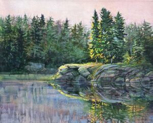 Burr Lake by Jennifer Caie