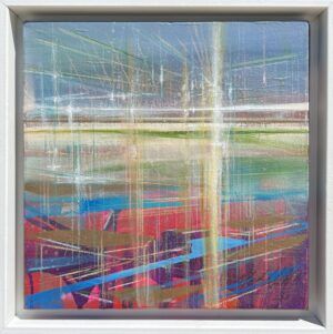 Toothpick mixed media on canvas by nMichel Saint Hilary