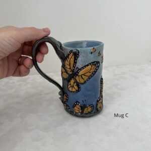 Monarch Mug C by Elaine Brewer-White