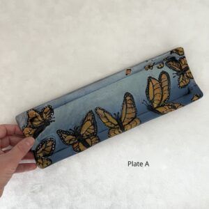 Monarch Plate by Elaine Brewer-White