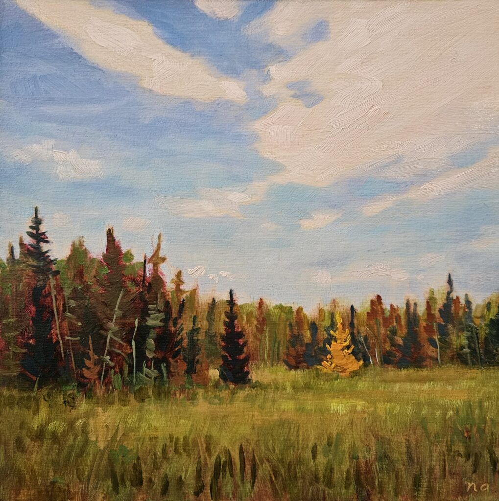 First Tamarack To Turn