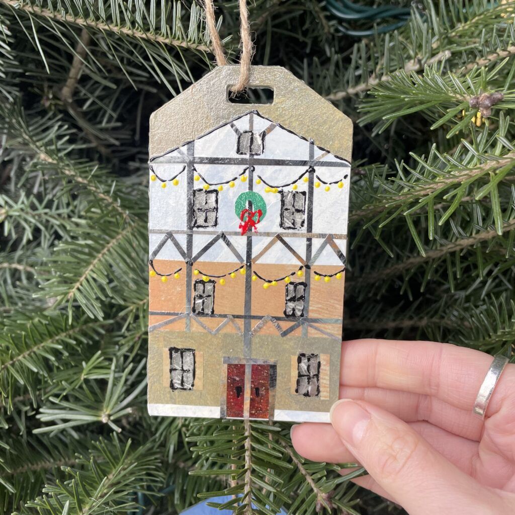 Beige Apartment Ornament