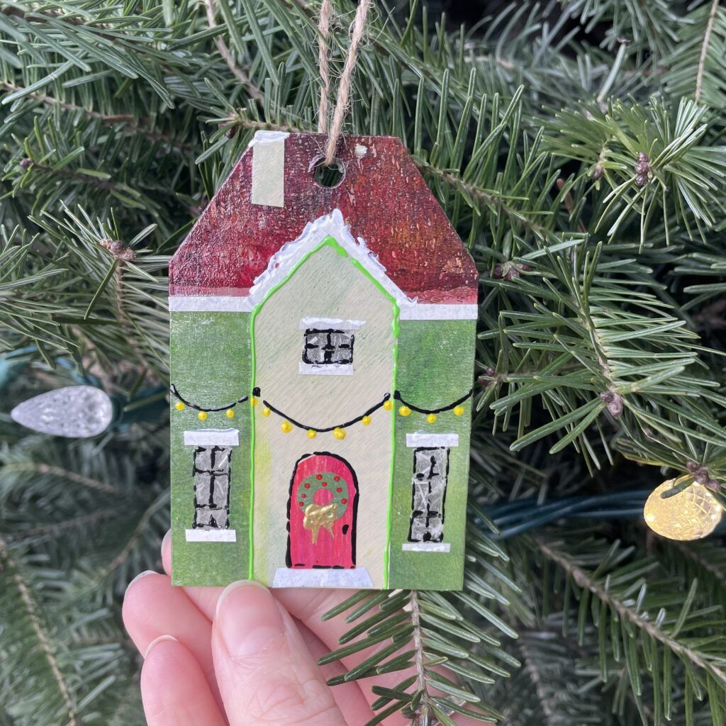Green House Ornament