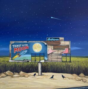 Ticket to the Moon by Mandy van Leeuwen