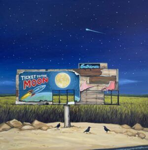 Ticket to the Moon by Mandy van Leeuwen