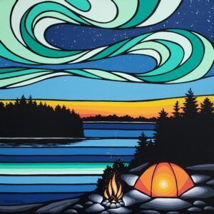 Northern Sunset XXI by Monica Morrill